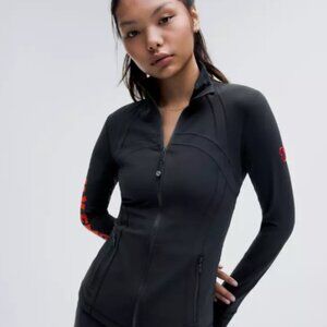 Disney x lululemon Define Jacket Mickey NWT Black Red